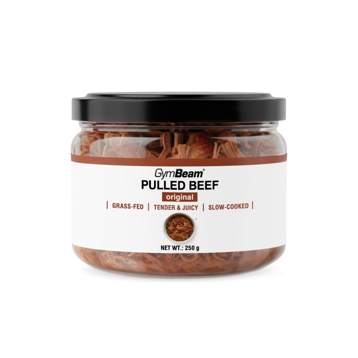 GymBeam Trhané hovězí maso