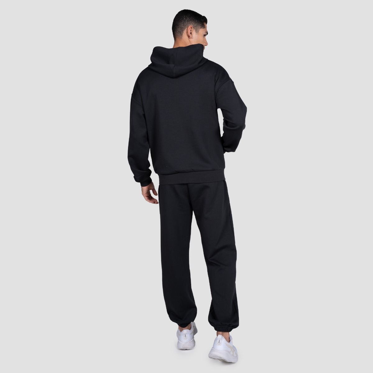 GymBeam Mikina se zipem Black Haze (obrázek 5)
