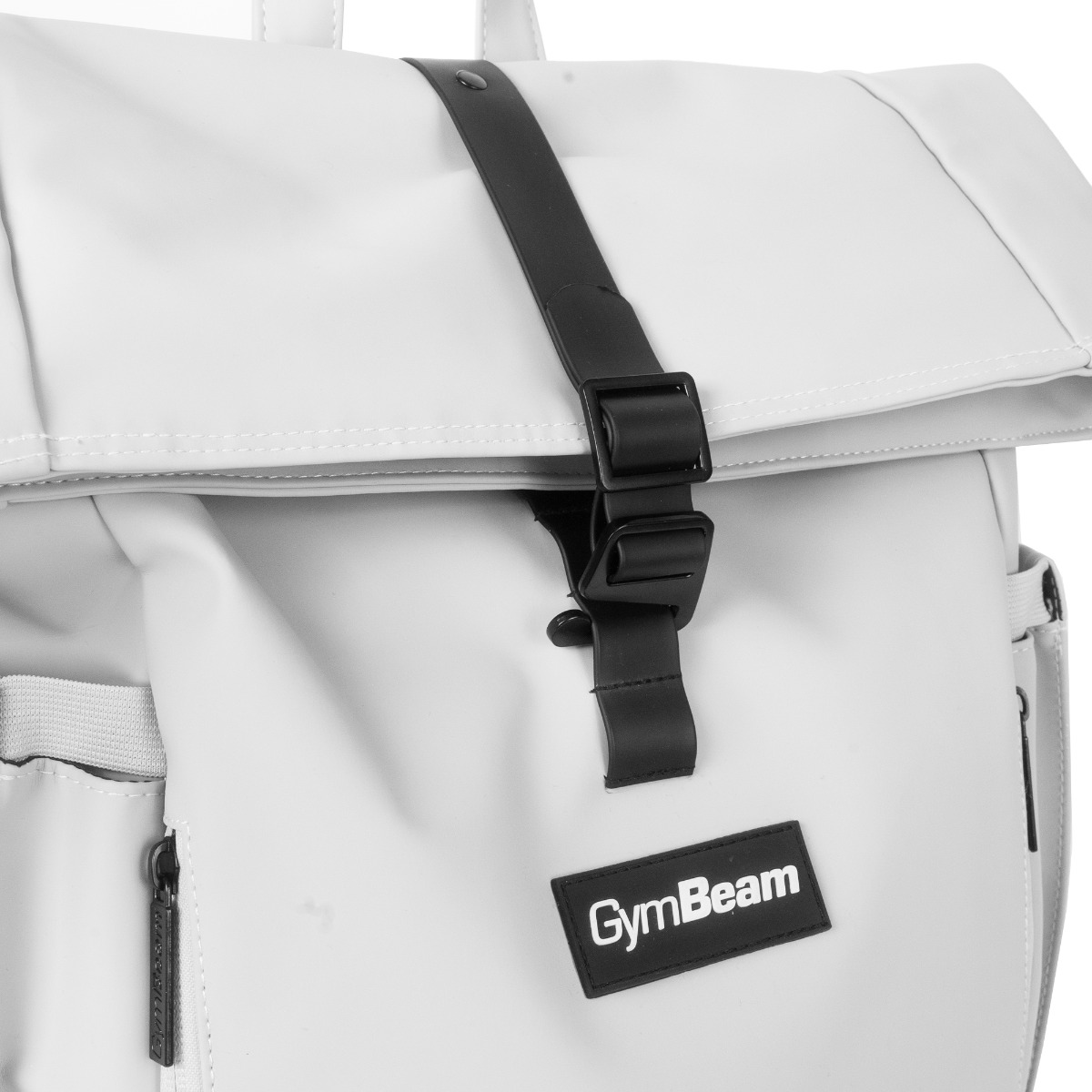 GymBeam Batoh Rolltop White (obrázek 3)