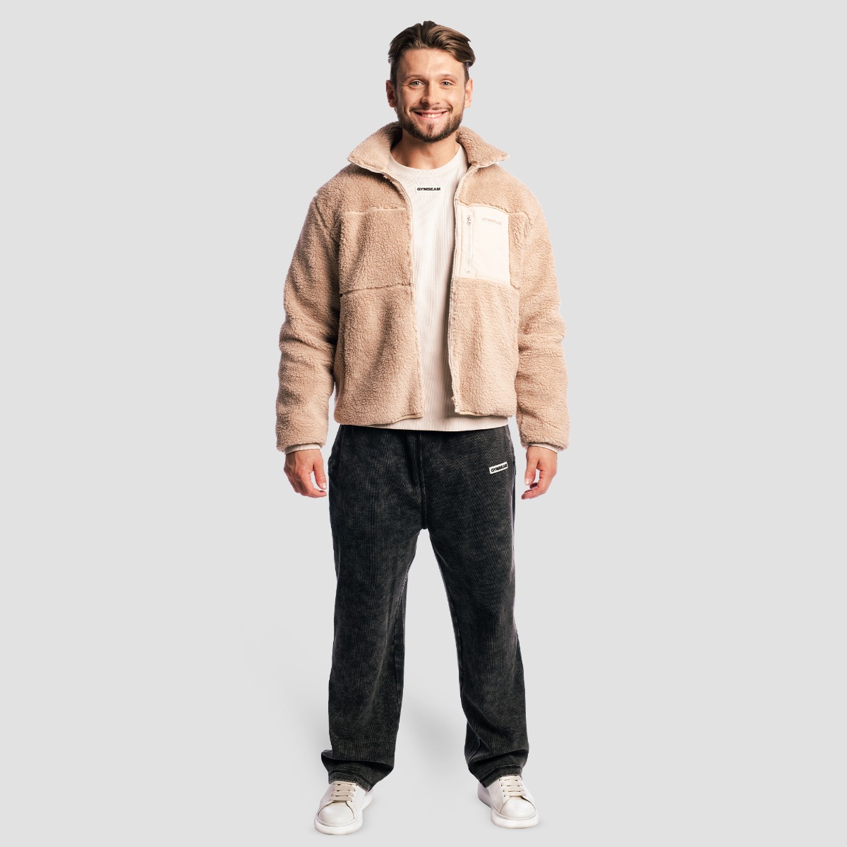 GymBeam Sherpa Jacket Canyon (obrázek 7)