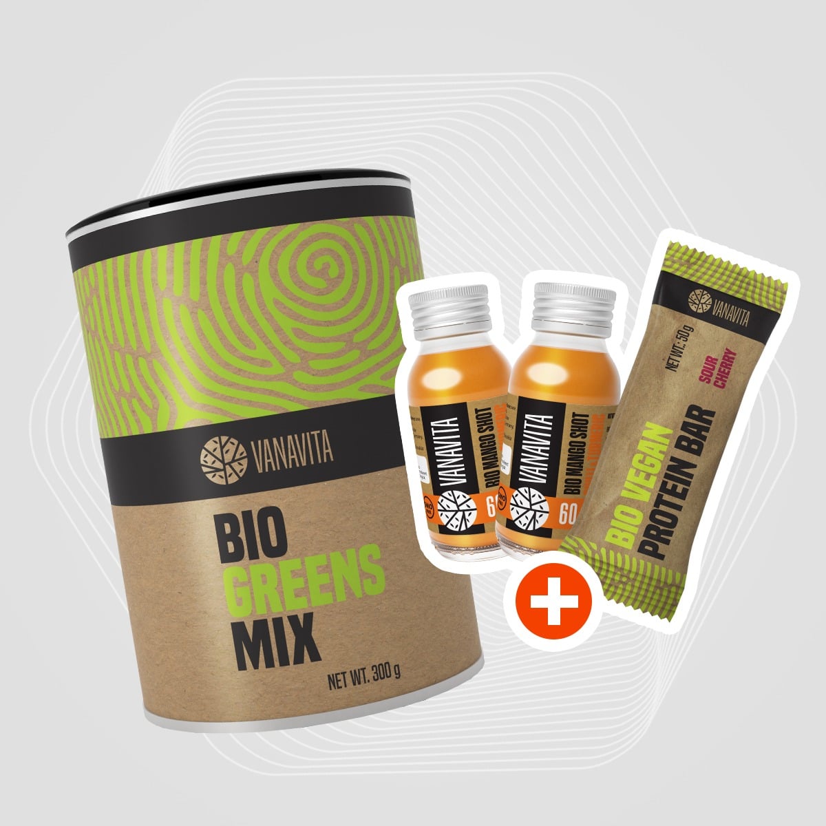 BIO Greens Mix - VanaVita + dárky 