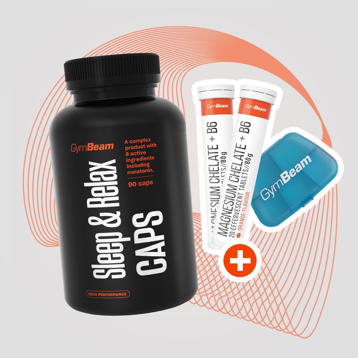 Sleep & Relax CAPS - GymBeam + dárky