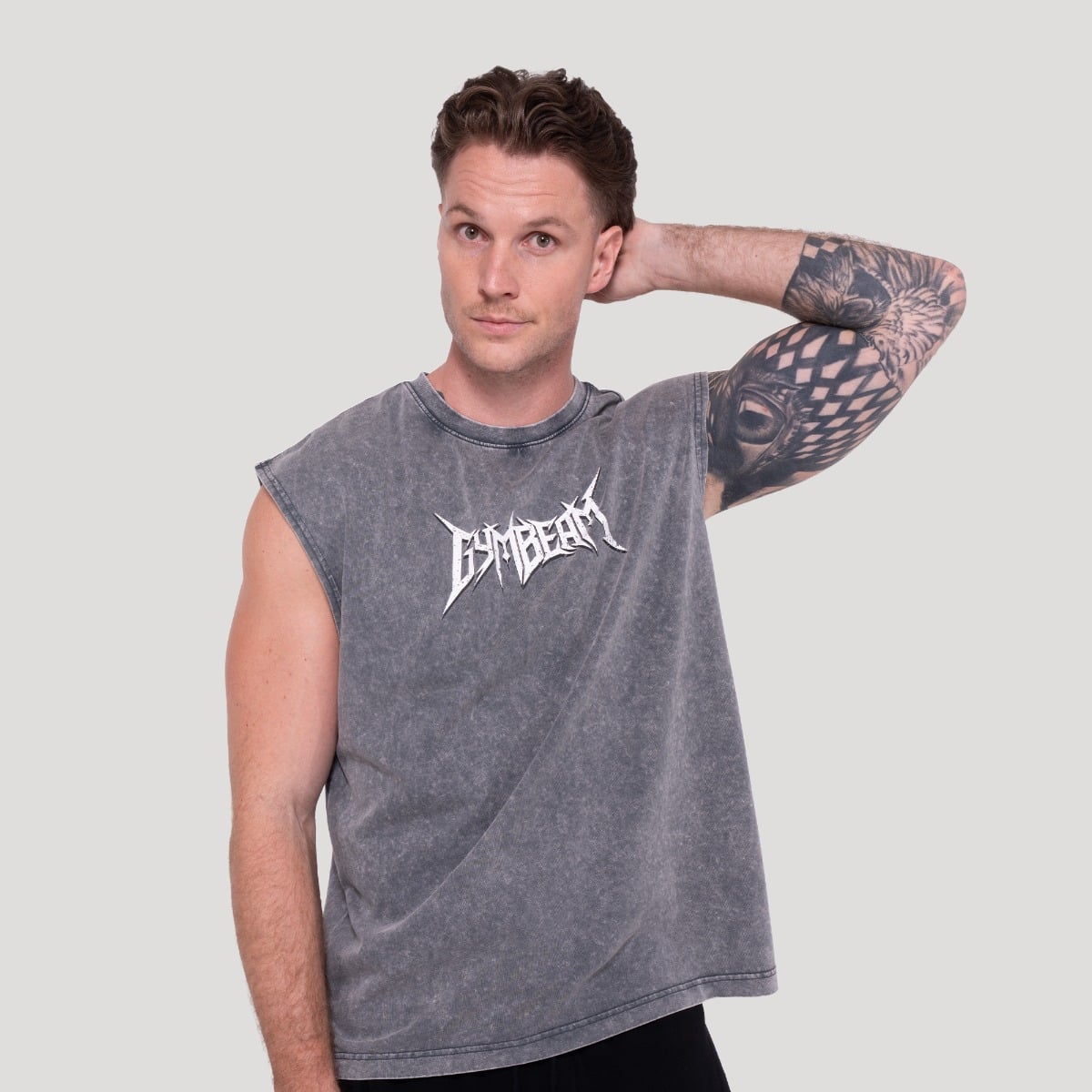 GymBeam Tílko Spike Gray (obrázek 3)