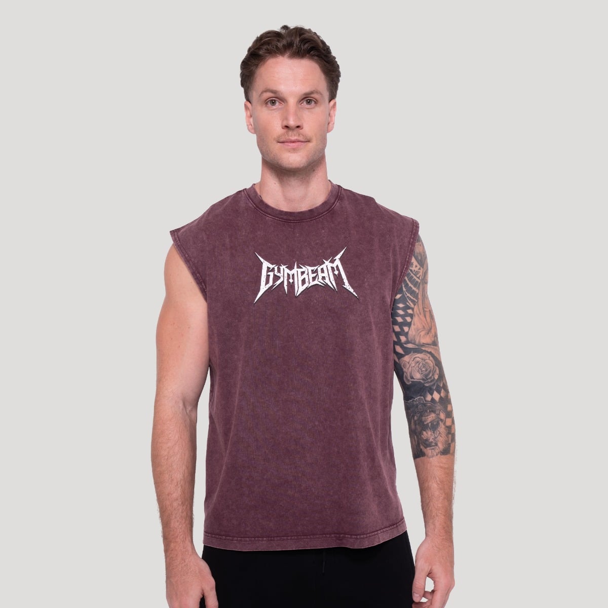 Tílko Spike Burgundy - GymBeam