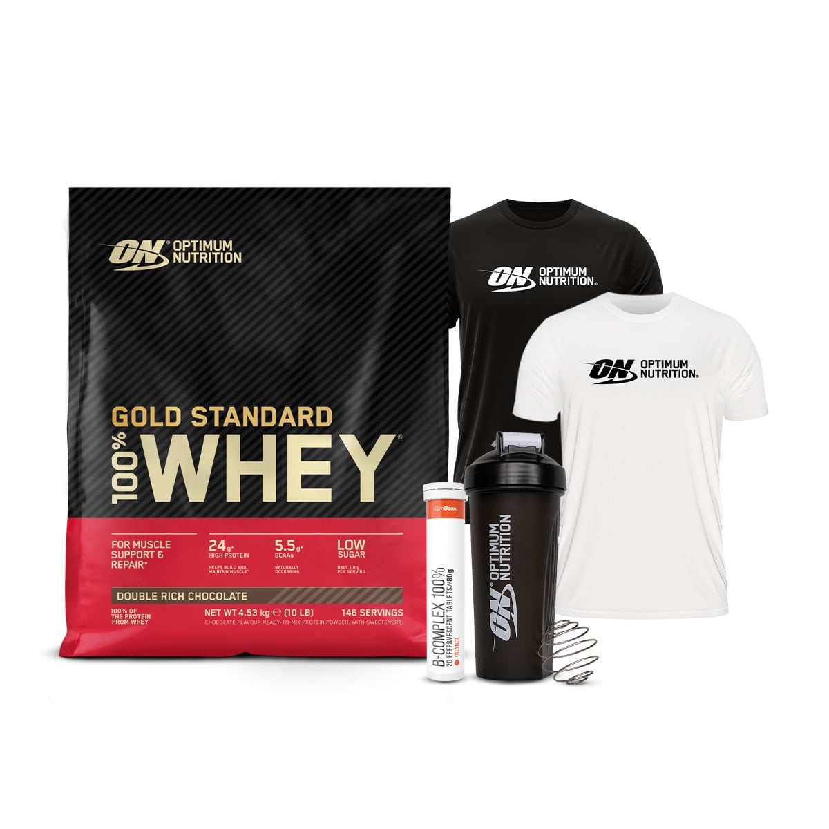 100% Whey Gold Standard - Optimum Nutrition + dárek