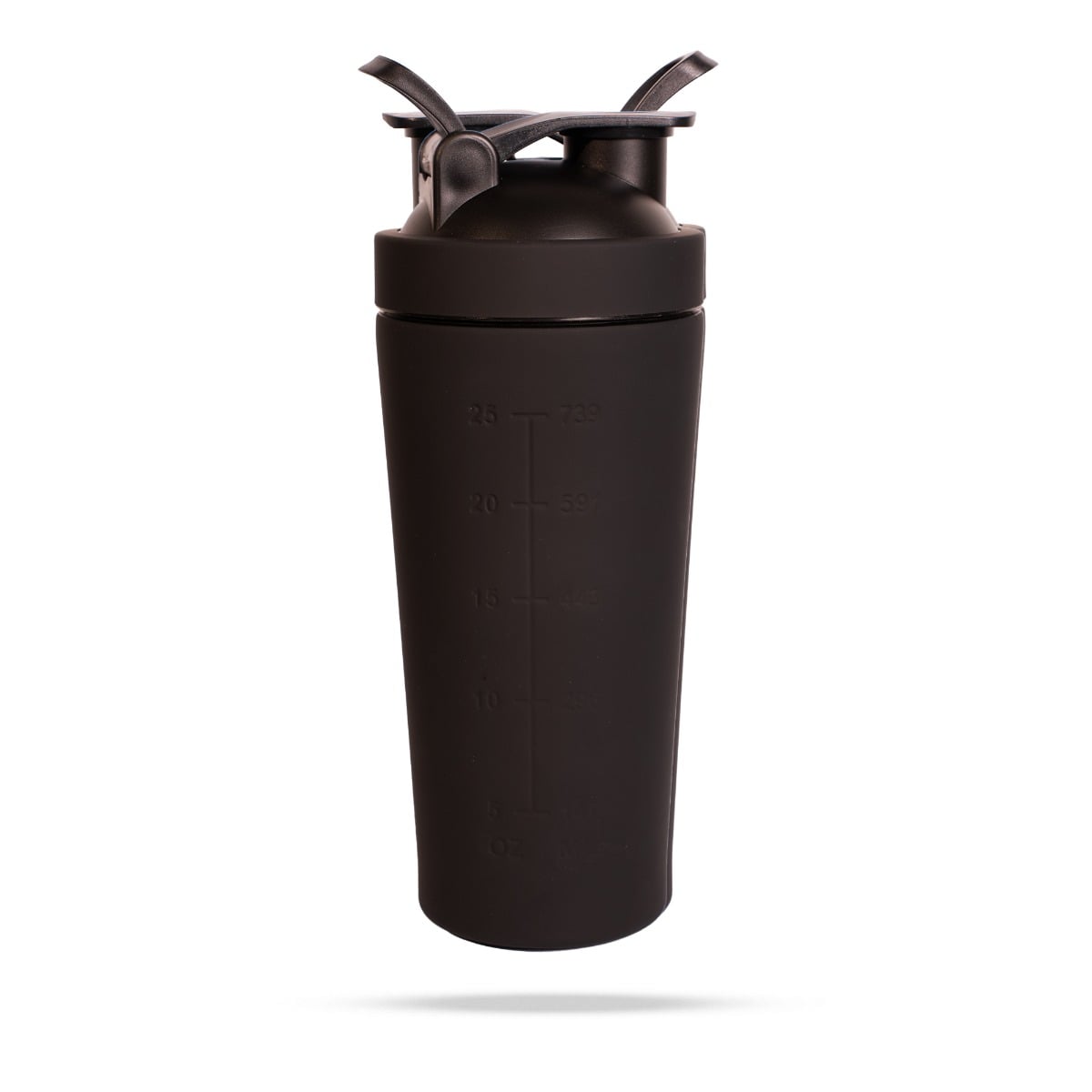 Šejkr Steel Batman™ 750 ml - GymBeam černá