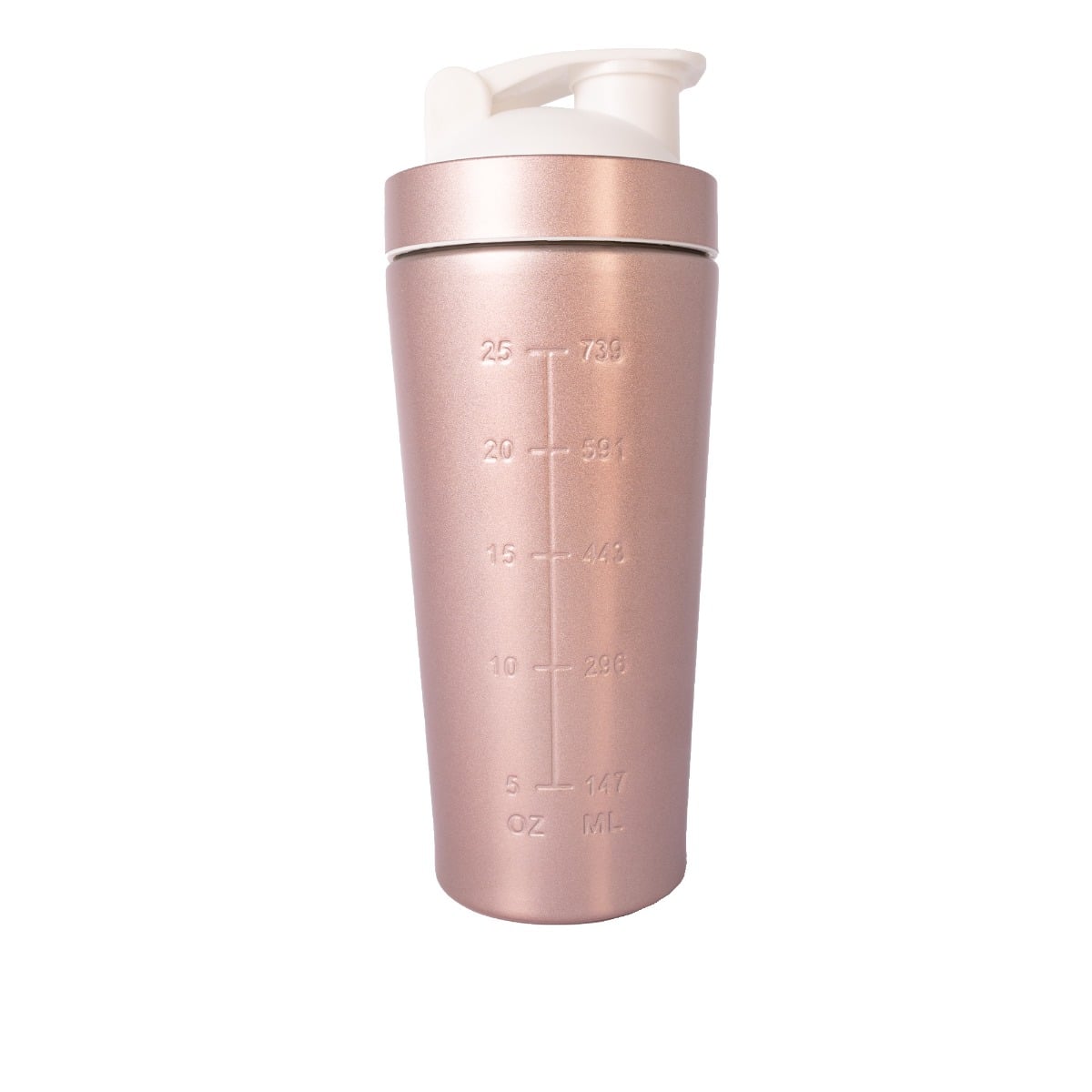 GymBeam Steel Shaker Rose Gold 750 ml (obrázek 3)