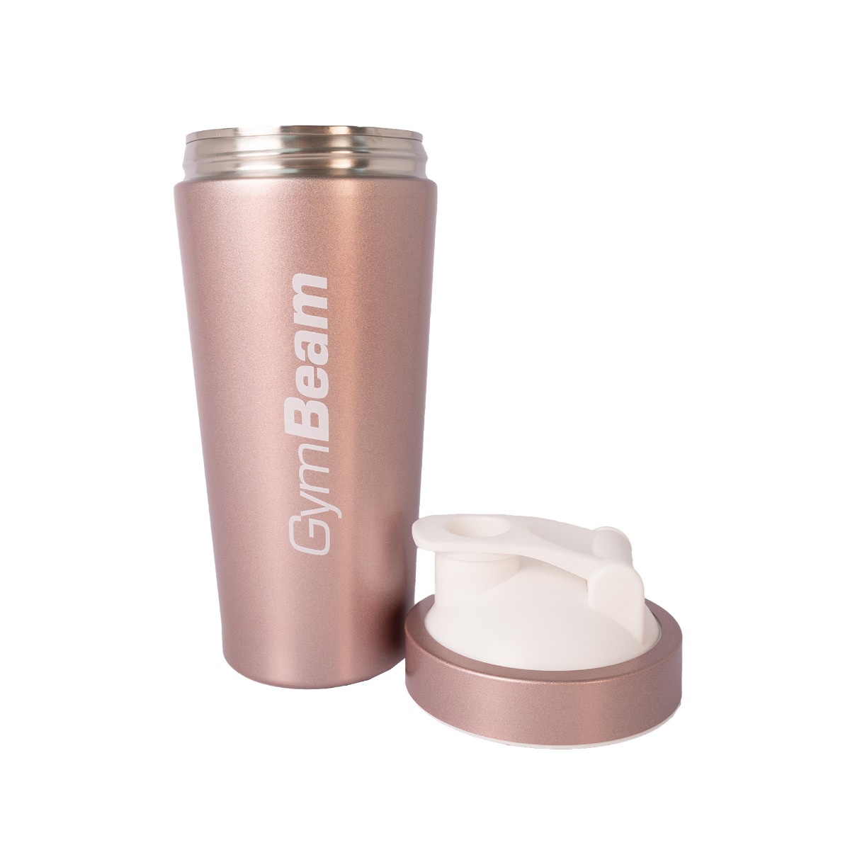 GymBeam Steel Shaker Rose Gold 750 ml (obrázek 4)