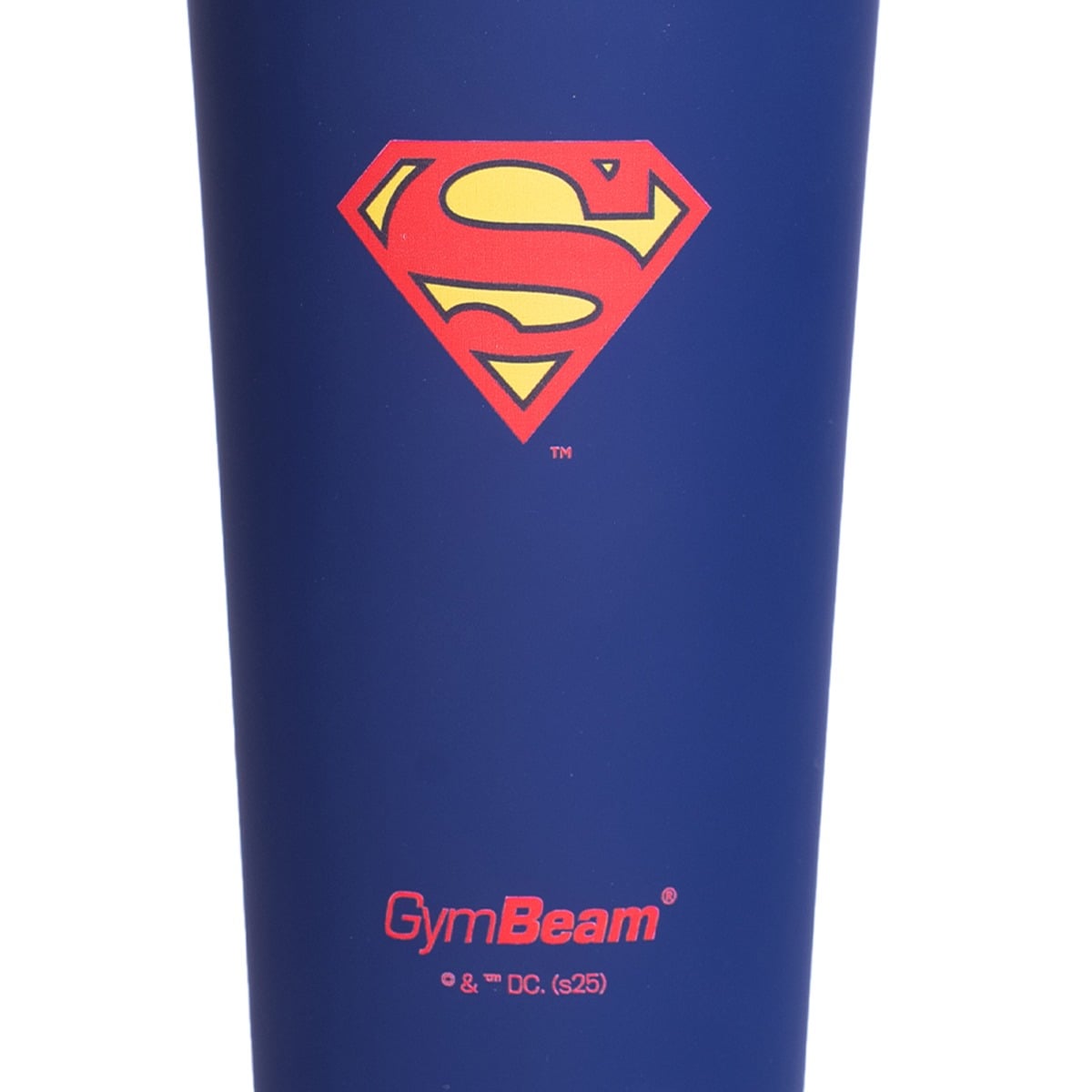 Šejkr Steel Superman™ 750 ml - GymBeam modrá