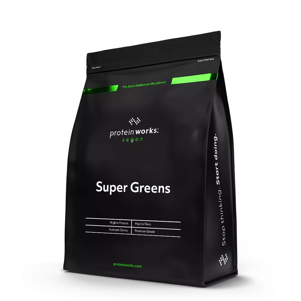 Super Greens - The Protein Works bez příchuti 250 g