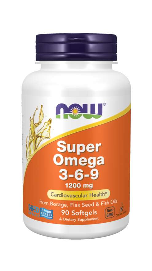 Super Omega 3-6-9 - NOW Foods  180 kaps.