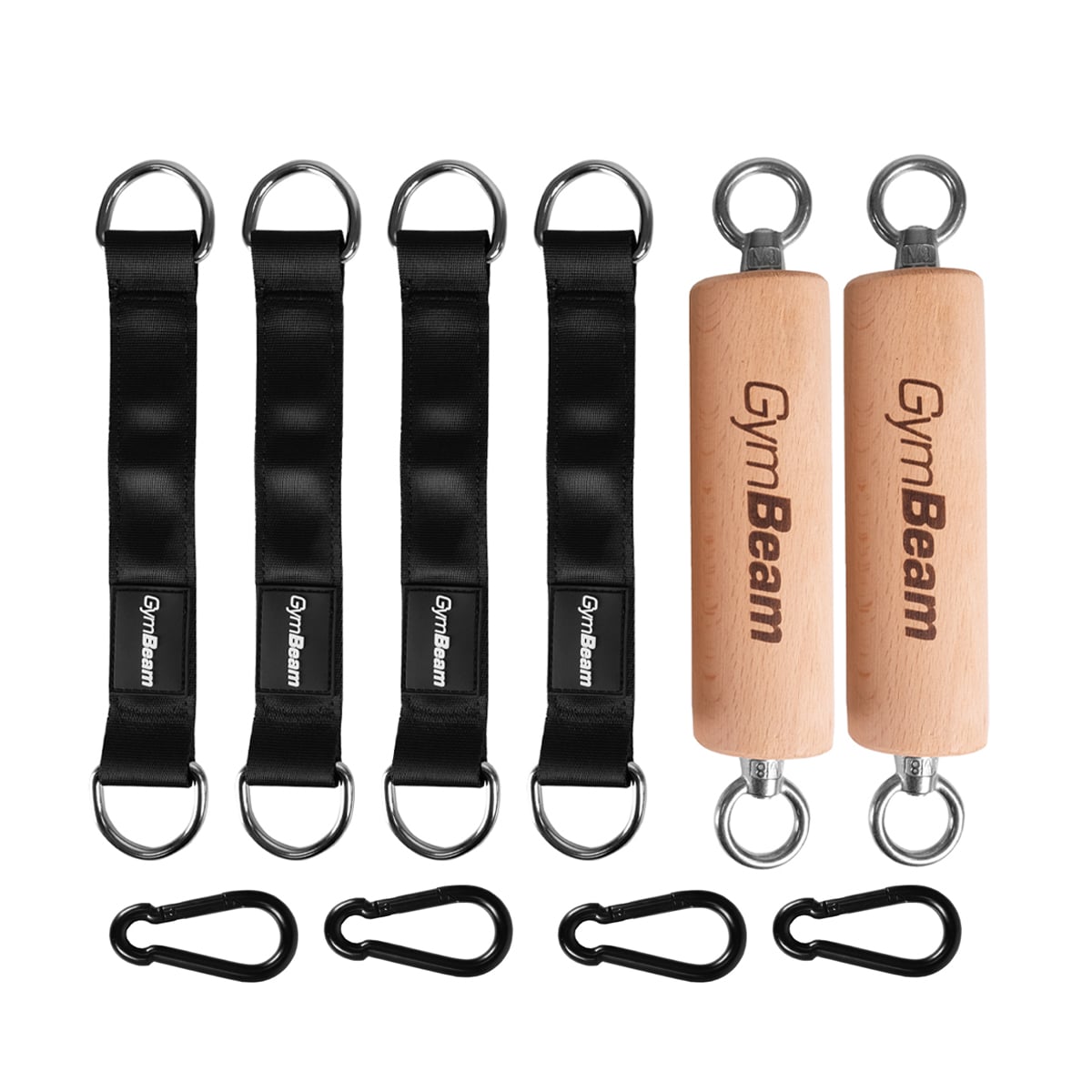 Závěsný systém Grip Sticks - GymBeam černá