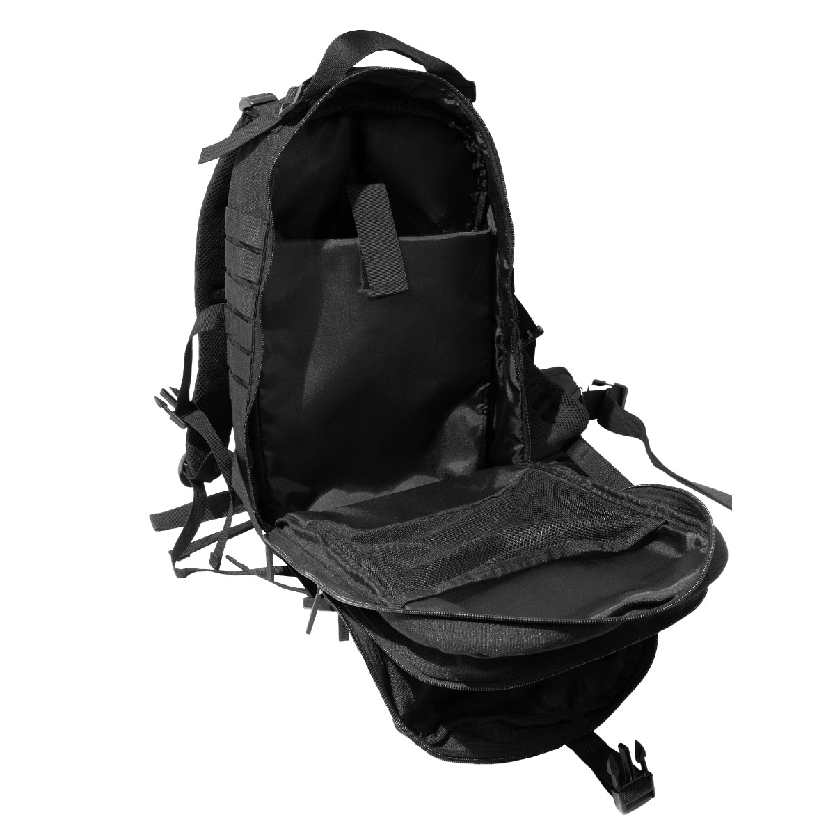 GymBeam Tactical Backpack Black (obrázek 7)