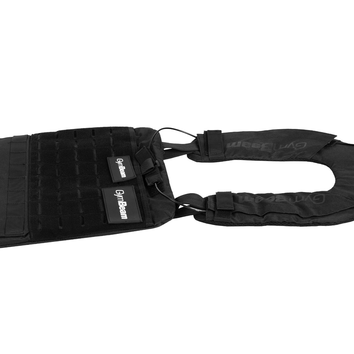 GymBeam Zátěžová vesta Tactical Black (obrázek 3)