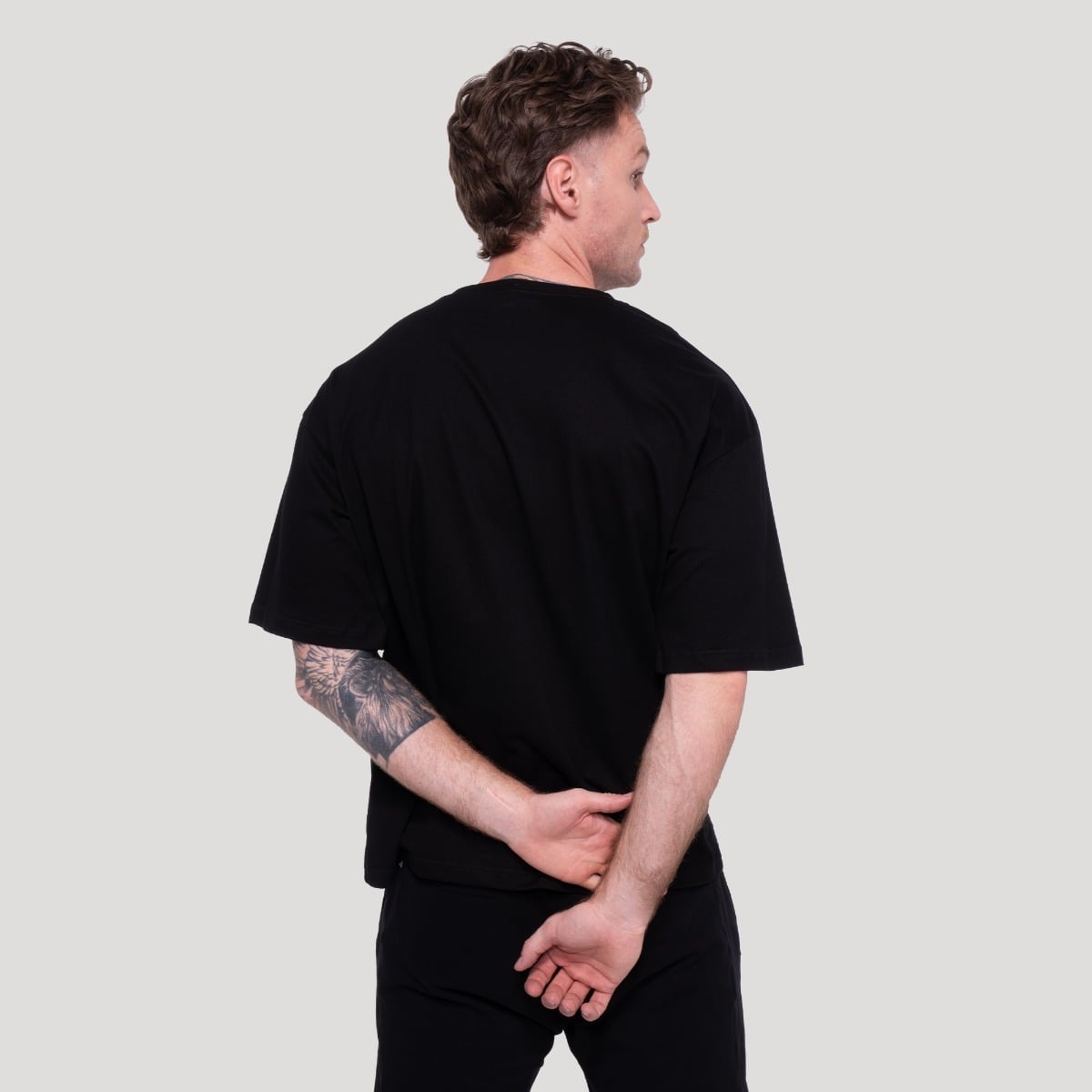 GymBeam Tričko Thorn Black (obrázek 4)