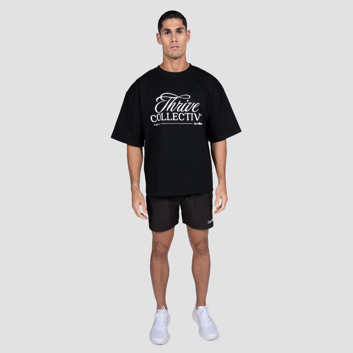 GymBeam Tričko Thrive Black (obrázek 4)
