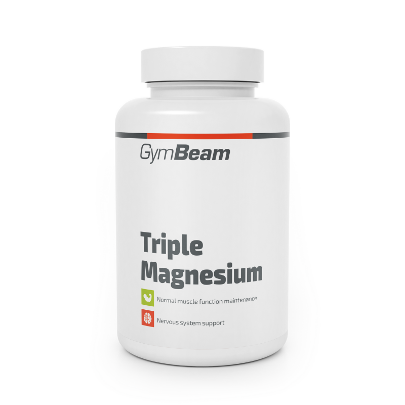 Triple Magnesium - GymBeam  90 kaps.
