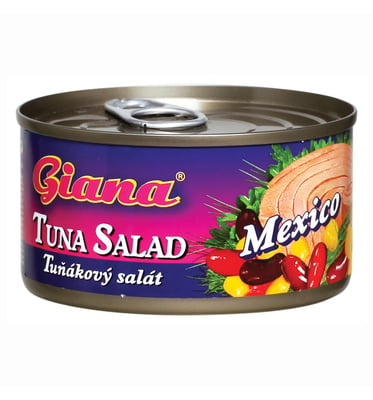 Tuňákový salát Mexico - Giana  185 g