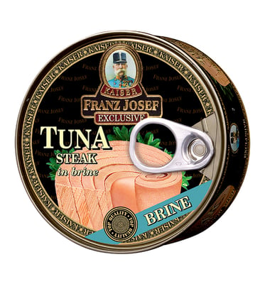 Tuňák Steak ve vlastní šťávě - Franz Josef Kaiser  24 x 170 g