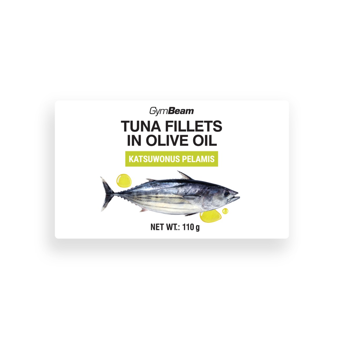 GymBeam Tuna fillets in olive oil