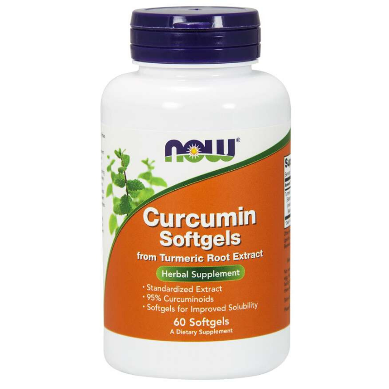 Curcumin Softgels - NOW Foods  120 kaps.