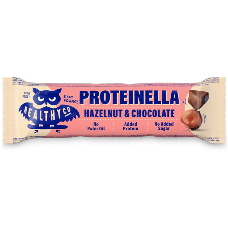 Tyčinka Proteinella bar - HealthyCo bílá čokoláda 20 x 35 g