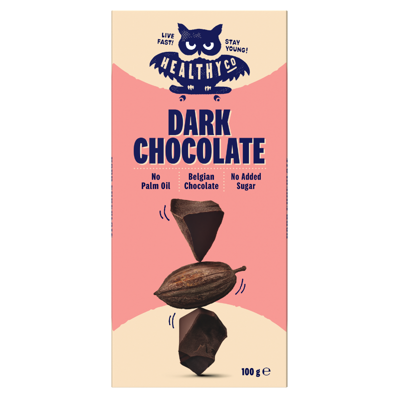 Chocolate - HealthyCo mléčná čokoláda 100 g