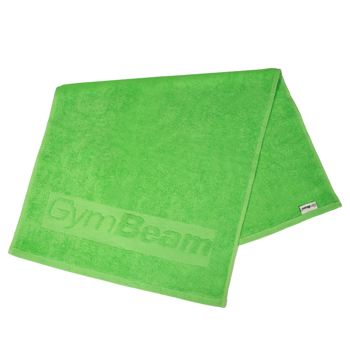 Ručník do fitka zelený - GymBeam zelená