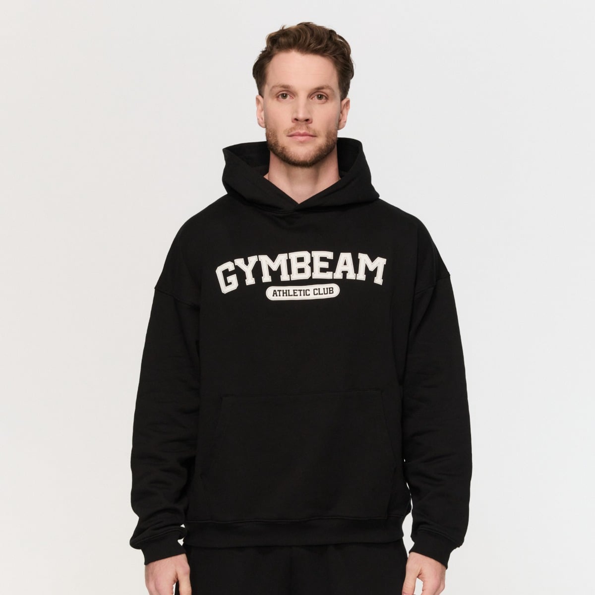 Mikina Varsity Black - GymBeam