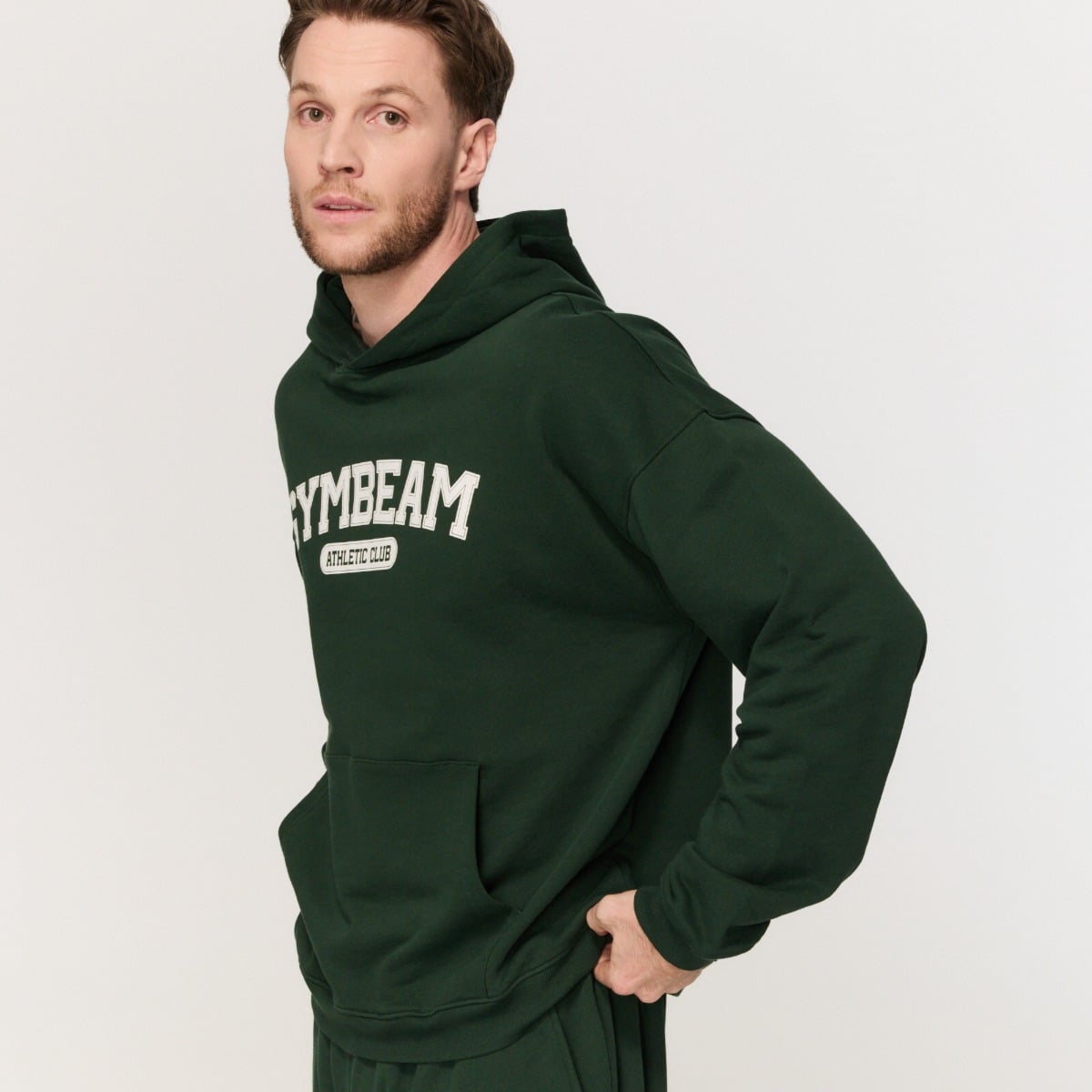 GymBeam Mikina Varsity Green (obrázek 3)