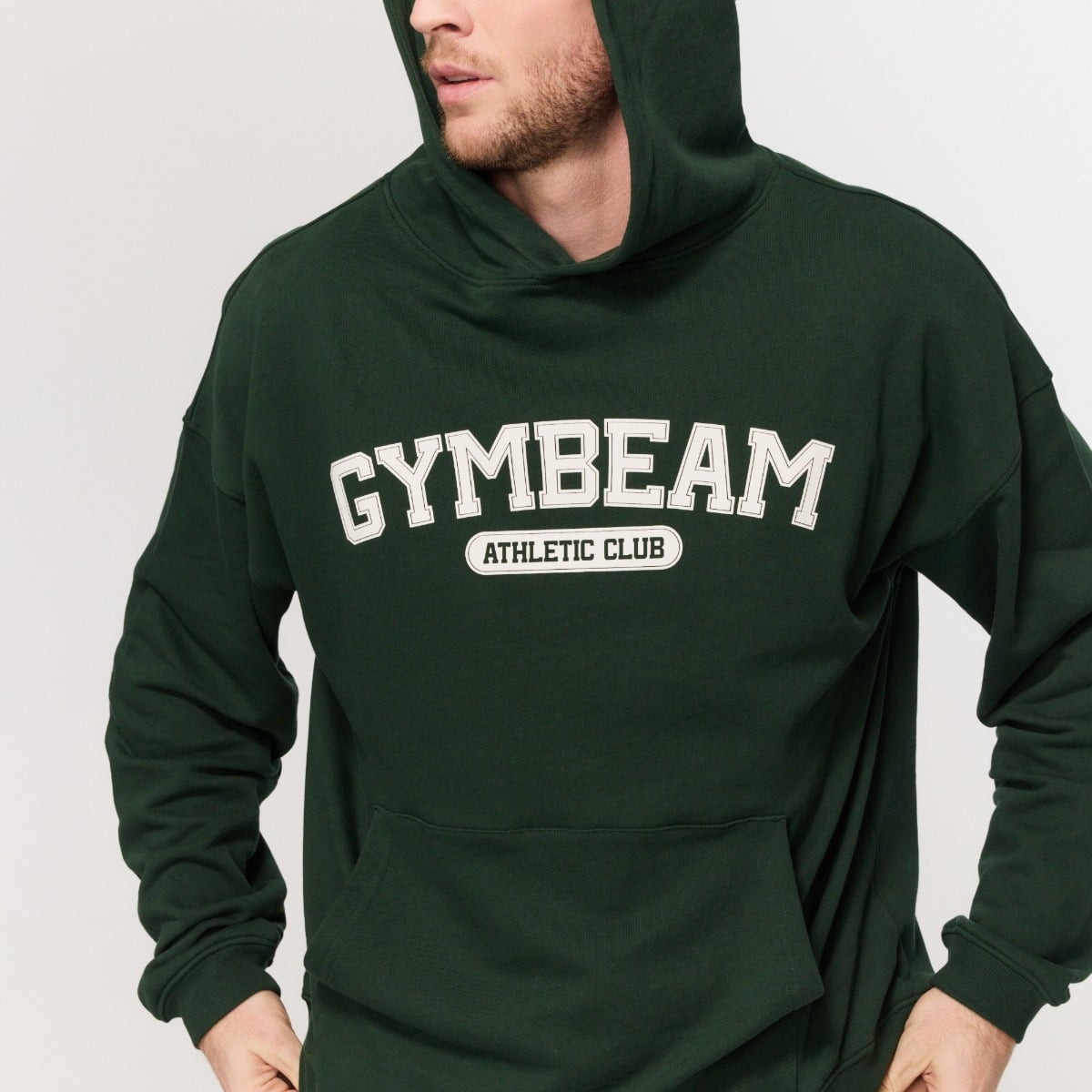 GymBeam Mikina Varsity Green (obrázek 6)