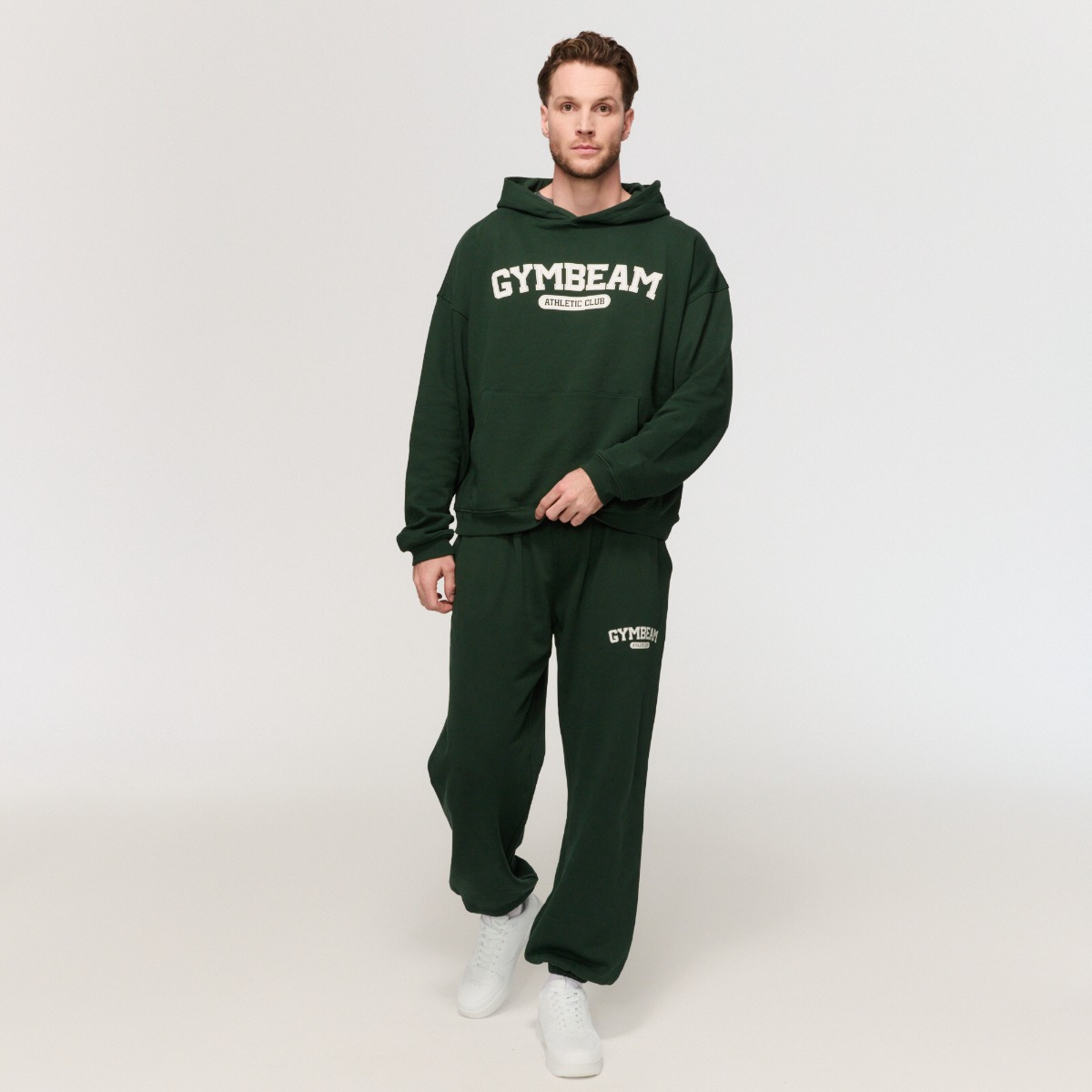 GymBeam Mikina Varsity Green (obrázek 7)