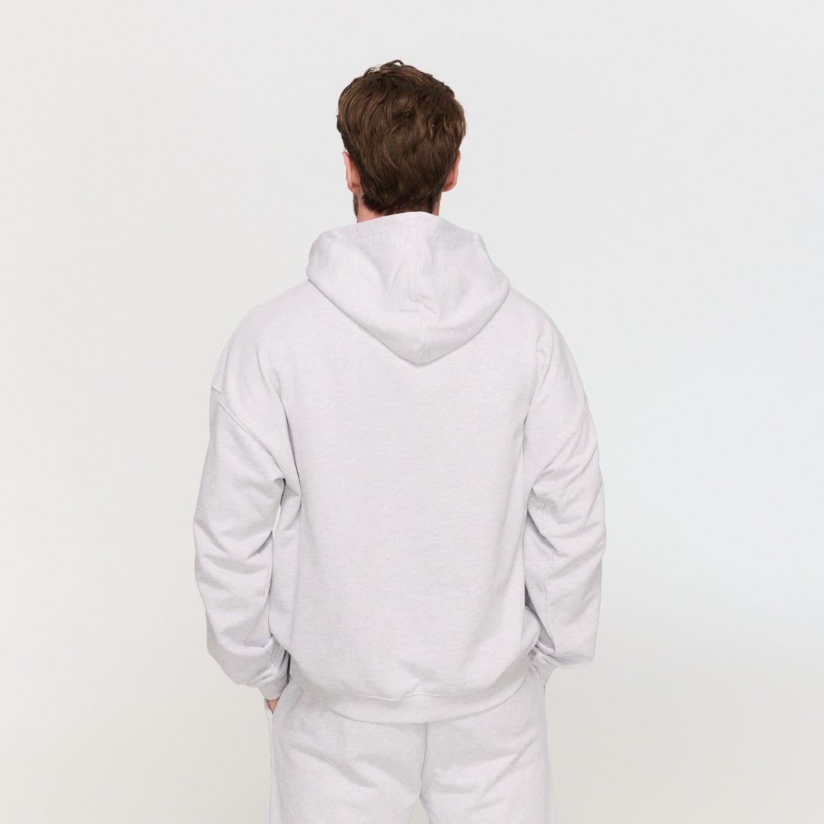 Mikina Varsity Grey - GymBeam