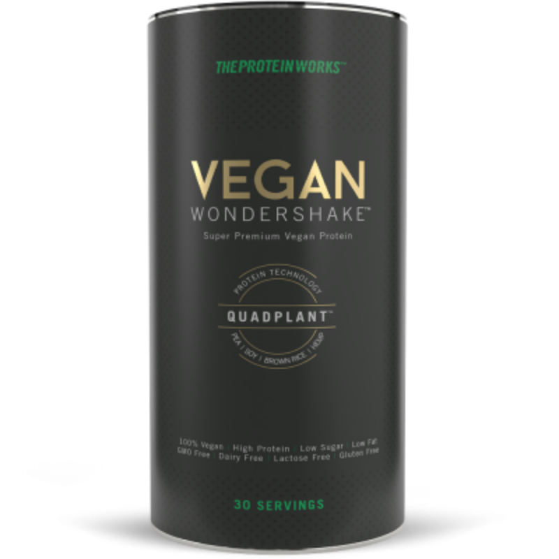 Vegan Wondershake - The Protein Works čokoládově karamelová sušenka 750 g