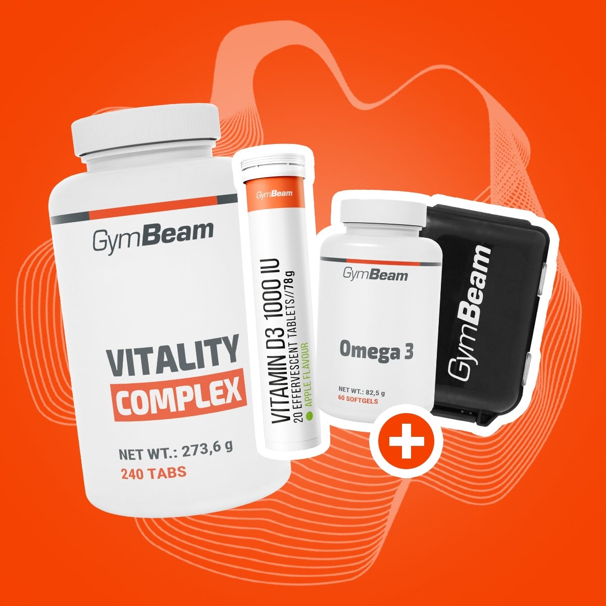 Vitality komplex - GymBeam + dárek 