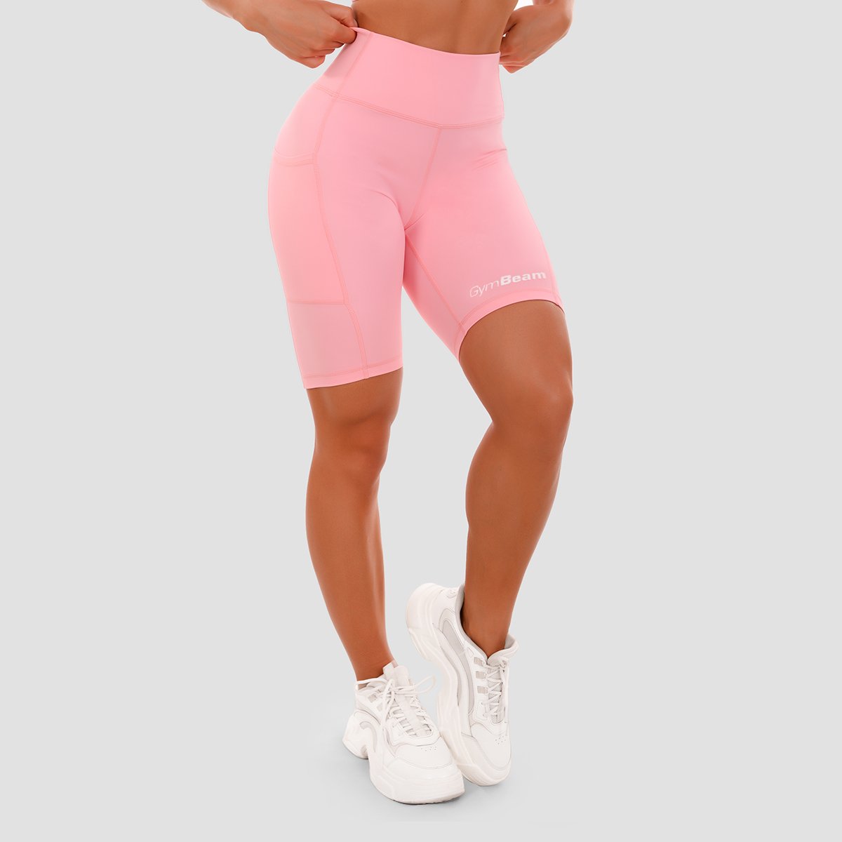 Dámské šortky Biker pink - GymBeam růžová XL