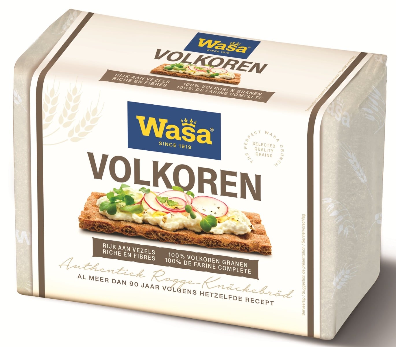 Wasa Celozrnné žitné chlebíčky Volkoren