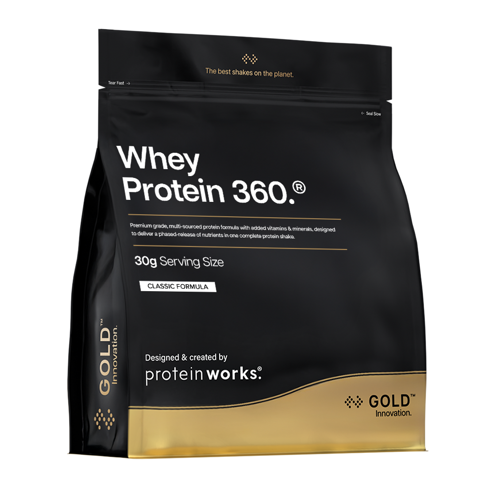 Whey Protein 360 ® - The Protein Works banánový milkshake 2400 g