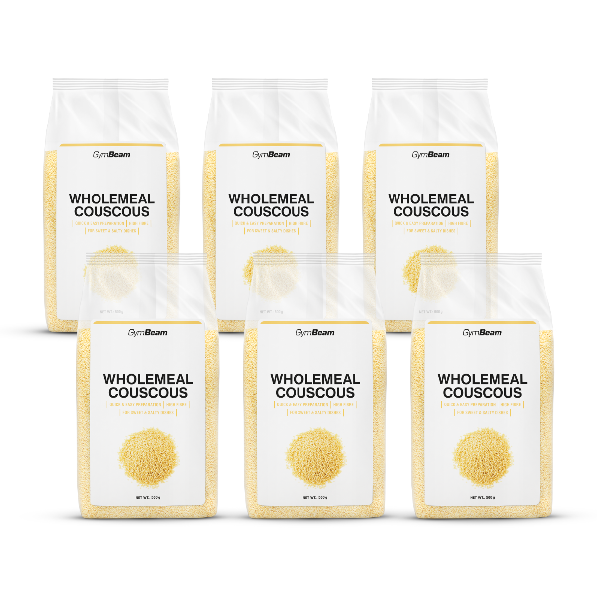 GymBeam Celozrnný kuskus