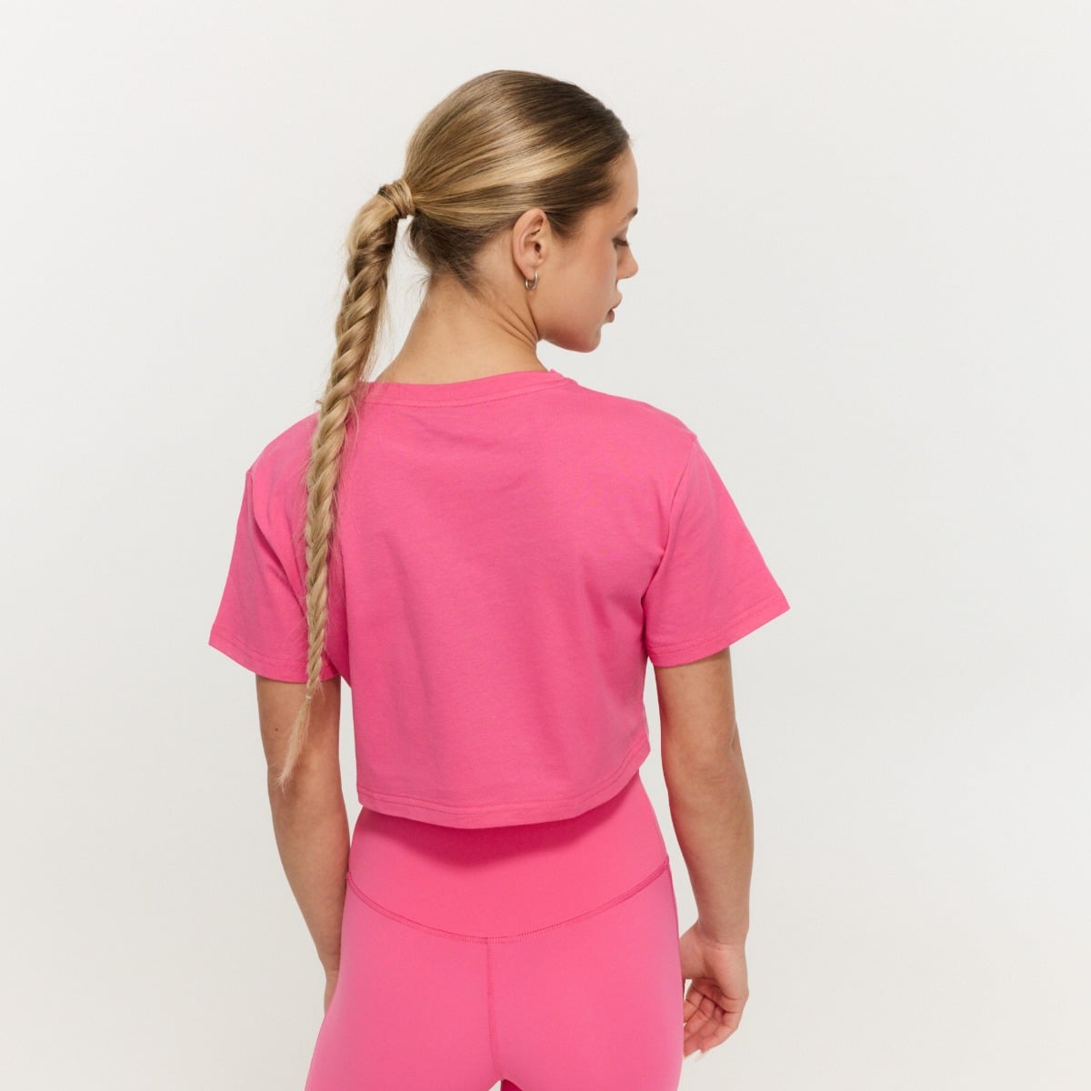 GymBeam Dámské tričko Cropped Limitless Dragonfruit (obrázek 4)