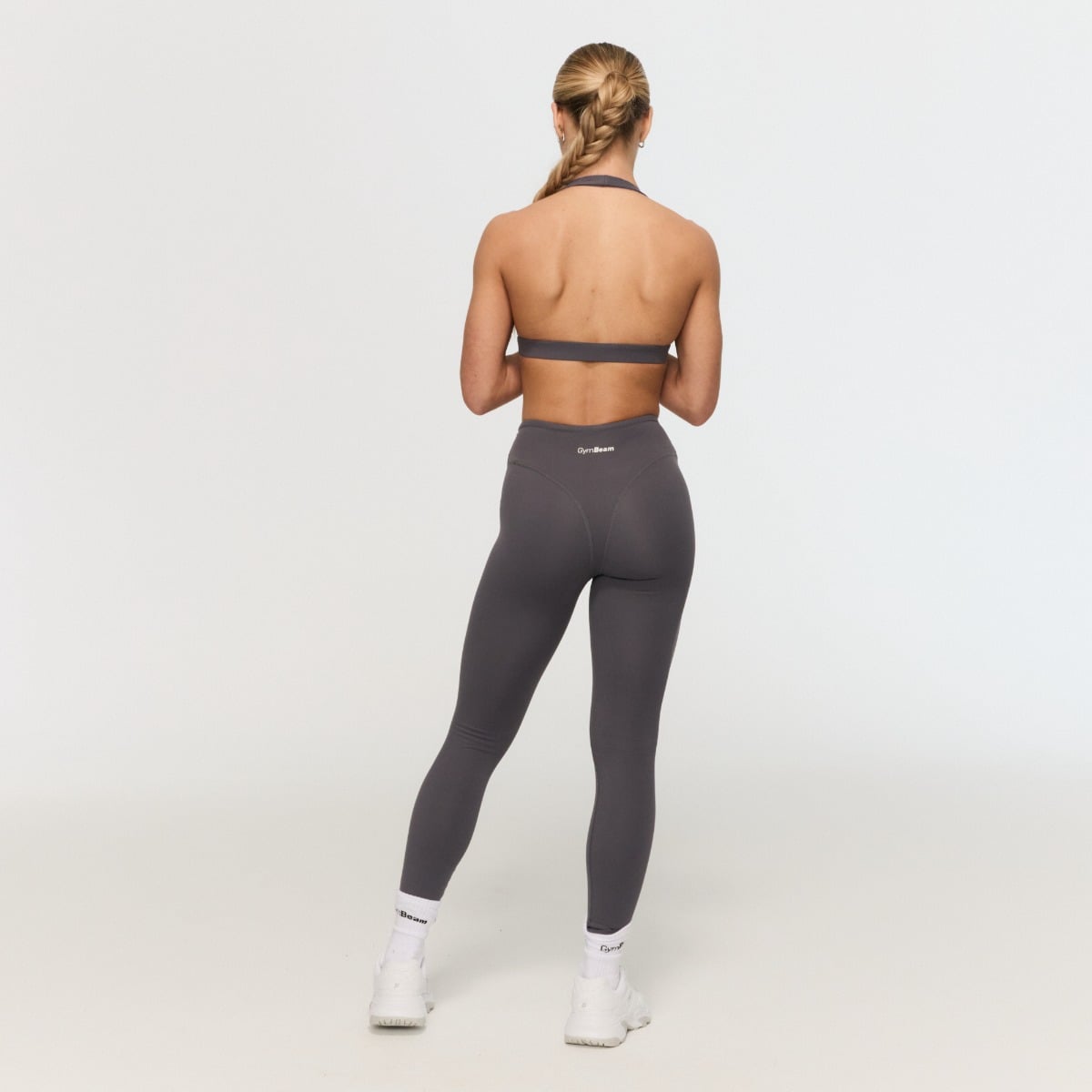 Dámské legíny Fierce Grey - GymBeam šedá XL