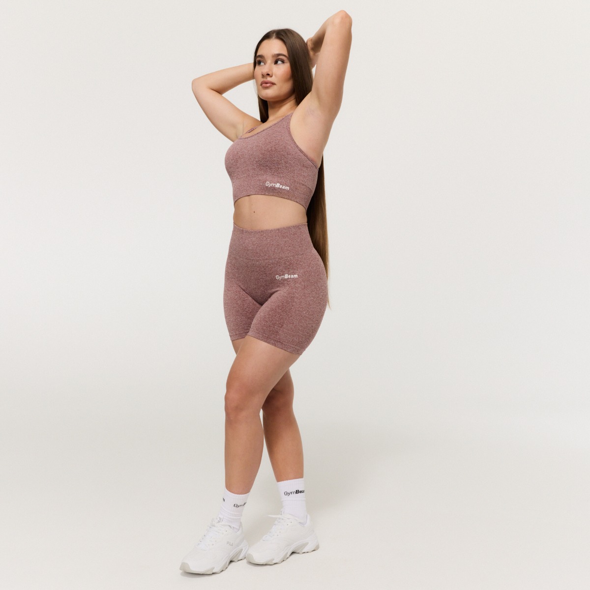 GymBeam Dámské šortky FLO Mauve (obrázek 5)