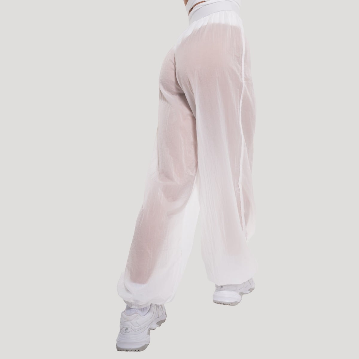 Dámské kalhoty Flow White - GymBeam