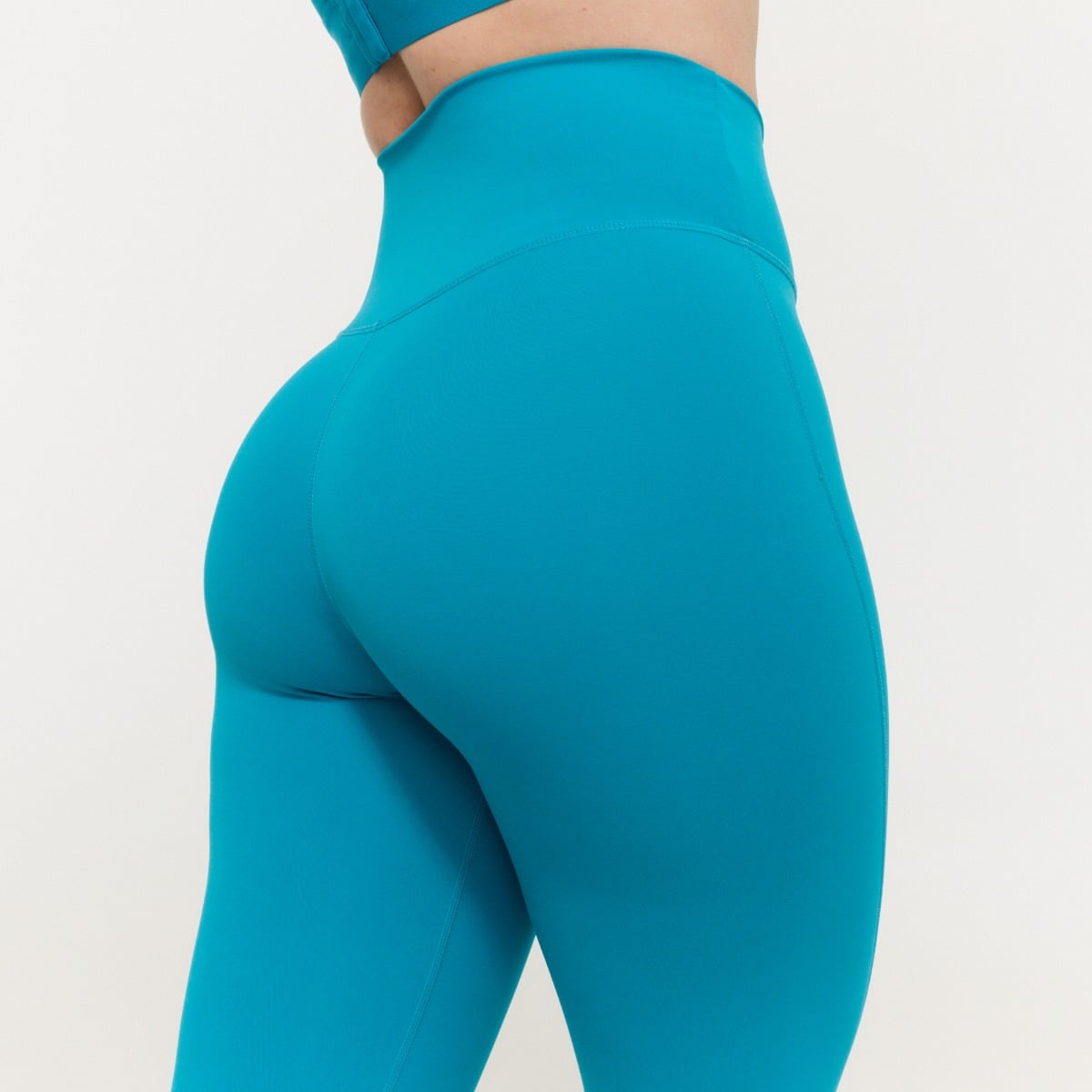 Dámské legíny High-waist Limitless Aquamarine - GymBeam