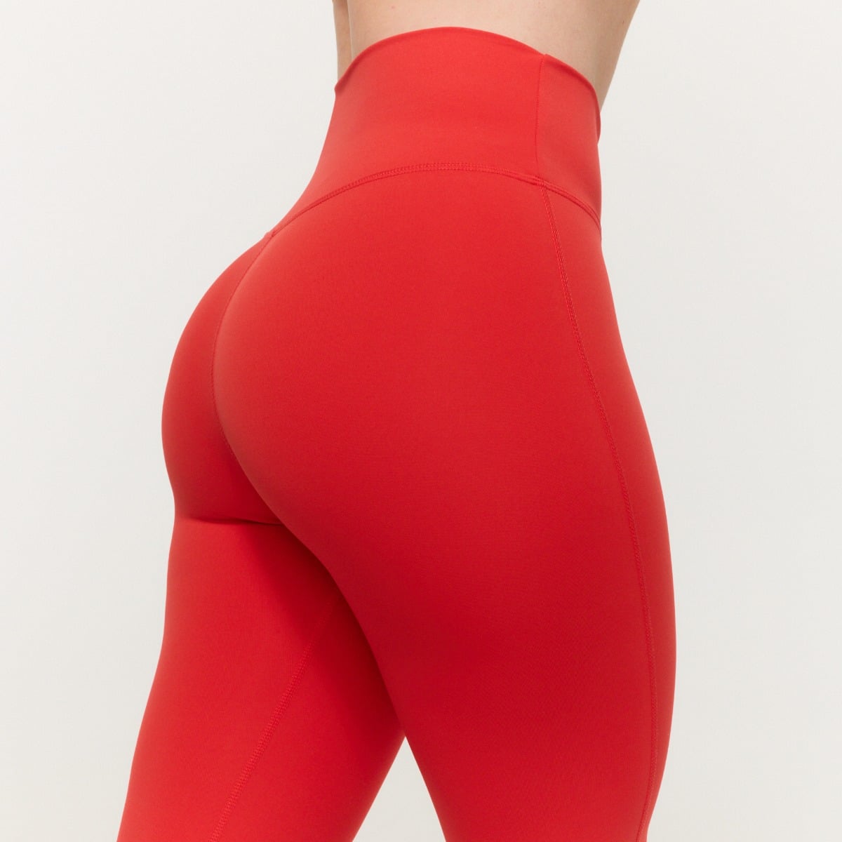 Dámské legíny Limitless s vysokým pasem Hot Red - GymBeam