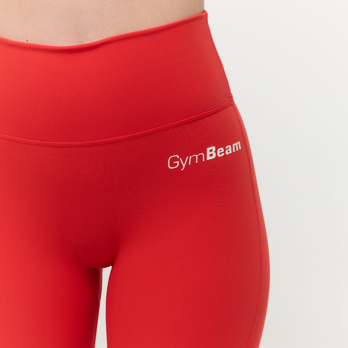 Dámské legíny Limitless s vysokým pasem Hot Red - GymBeam hot red XXL