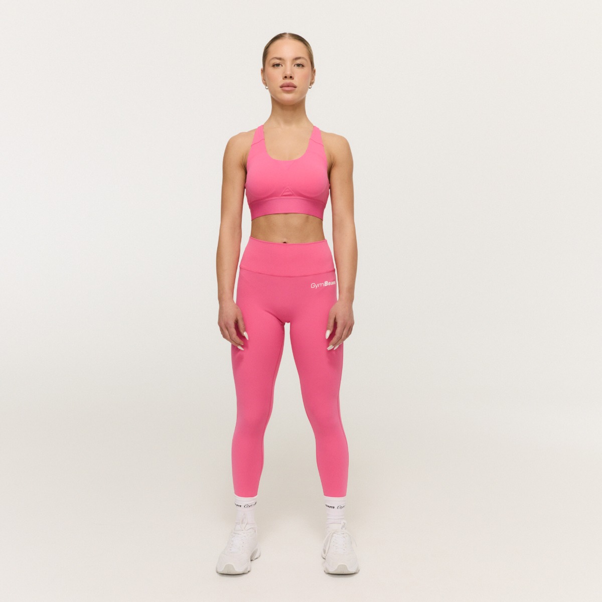 GymBeam Dámské legíny Limitless s vysokým pasem Dragonfruit (obrázek 5)