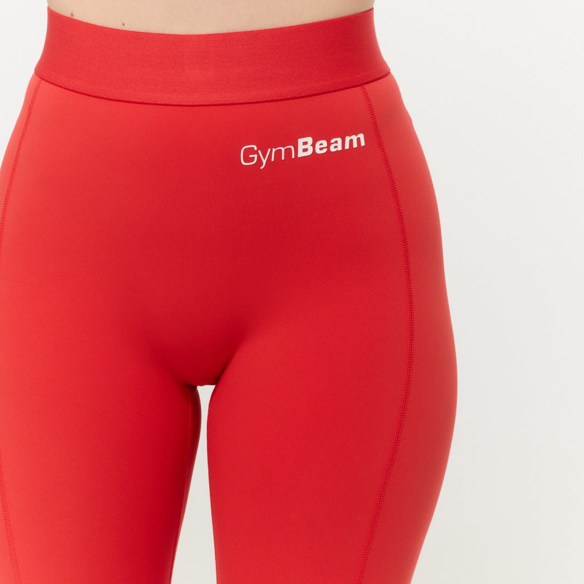 Dámské legíny Limitless Hot Red - GymBeam červená M