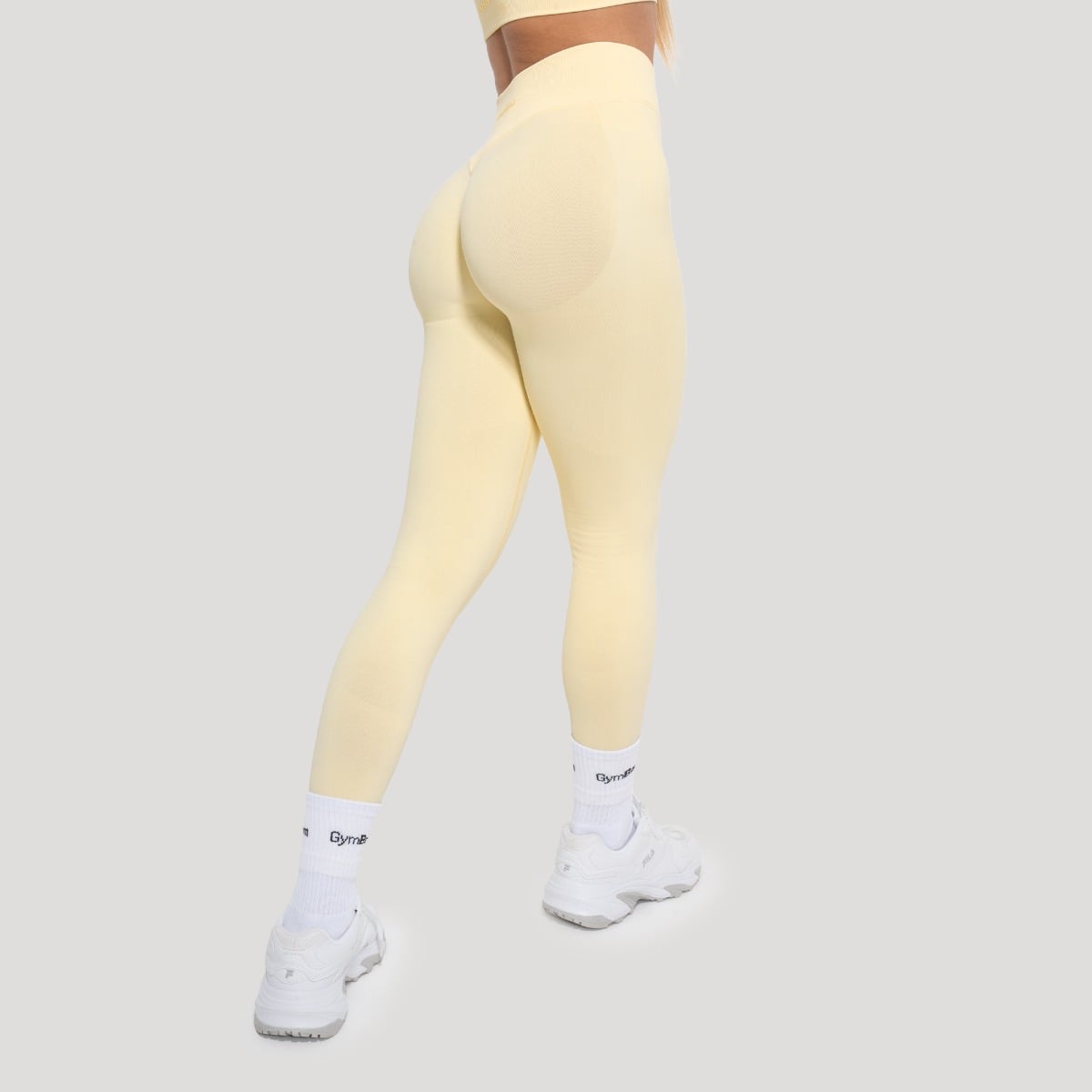 Dámské Legíny Luma Butter Yellow - GymBeam