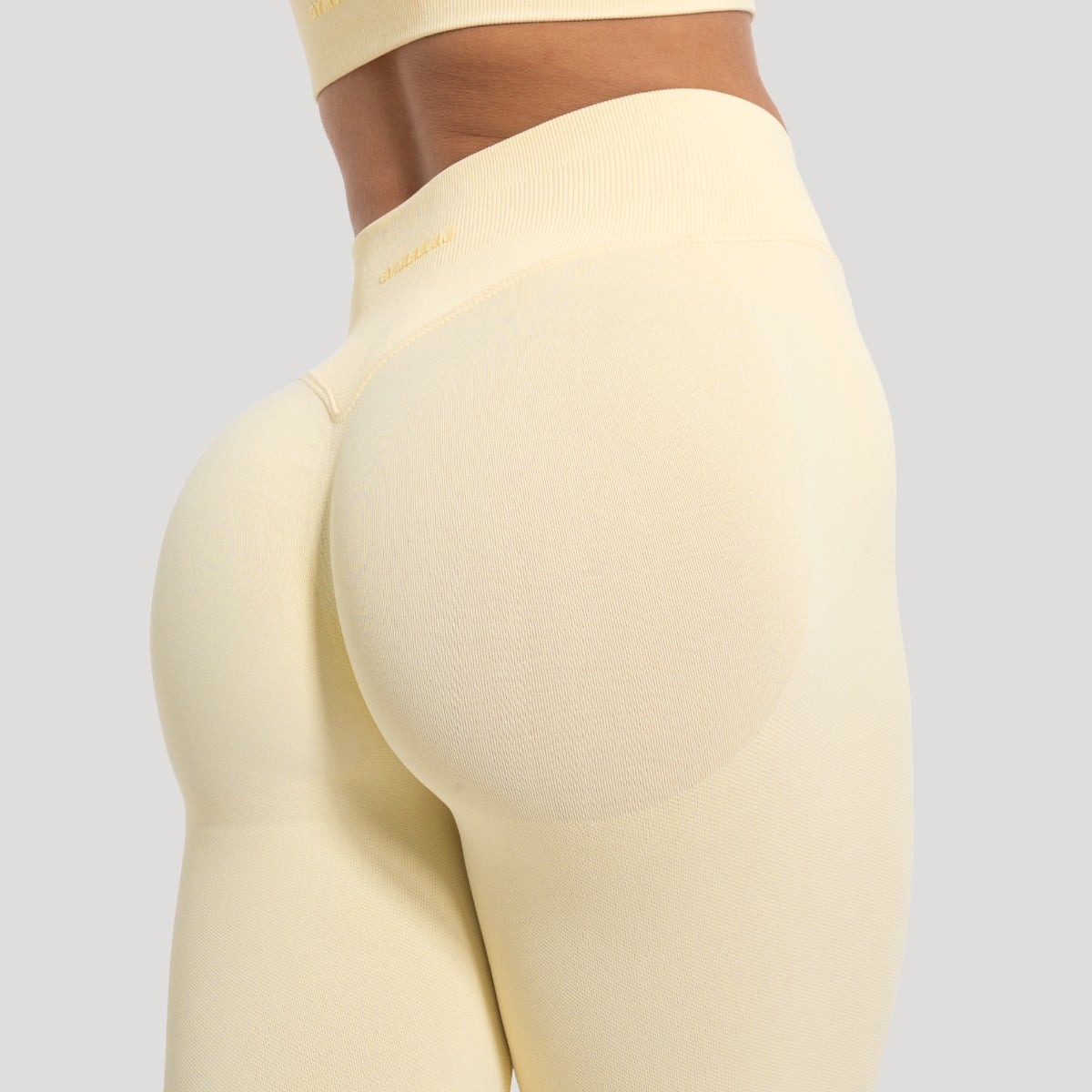 Dámské Legíny Luma Butter Yellow - GymBeam